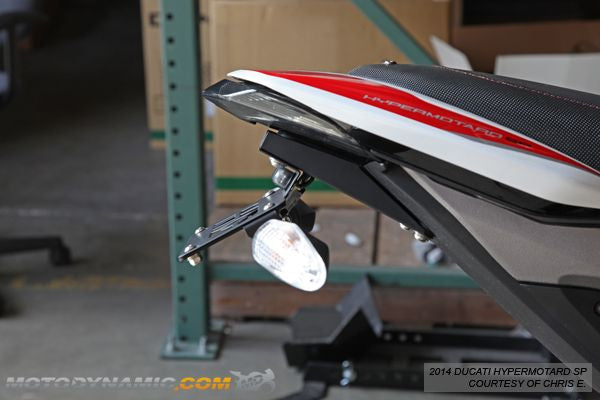 2013-2018 Ducati Hypermotard Fender Eliminator Kit / Tail Tidy by Motodynamic