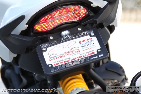 2015-2017 Ducati Monster 821 Fender Eliminator / Tail Tidy Kit