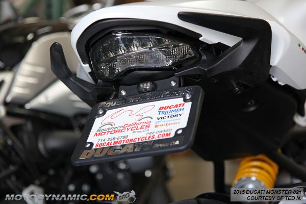 2015-2017 Ducati Monster 821 Fender Eliminator / Tail Tidy Kit