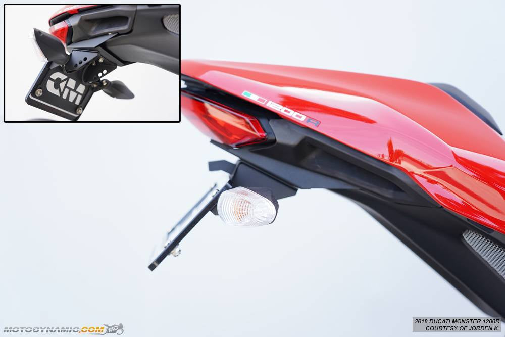 2016-2019 Ducati Monster 1200R Fender Eliminator Kit