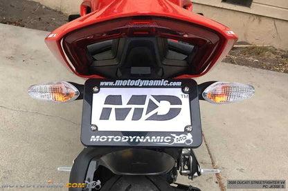 2020-2024 Ducati Streetfighter V4 Fender Eliminator / Tail Tidy by Motodynamic