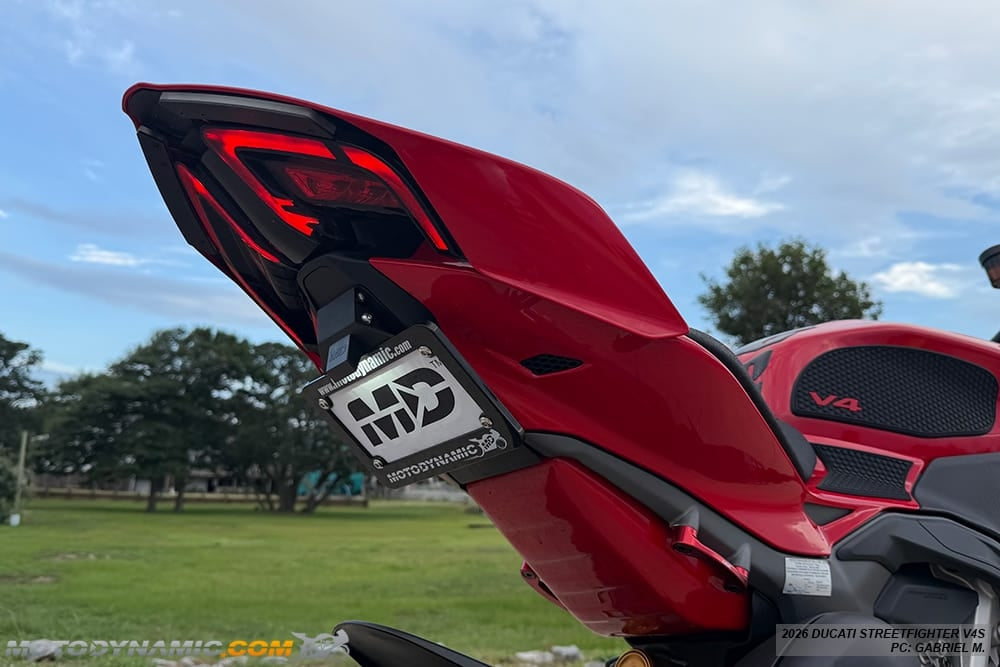 2025-2026 Ducati Panigale V4 Tail Tidy / Fender Eliminator (Low Profile)