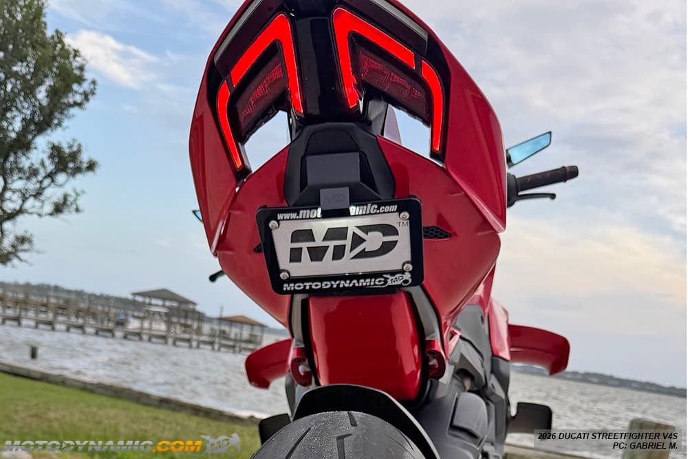 2025-2026 Ducati Panigale V4 Tail Tidy / Fender Eliminator (Low Profile)