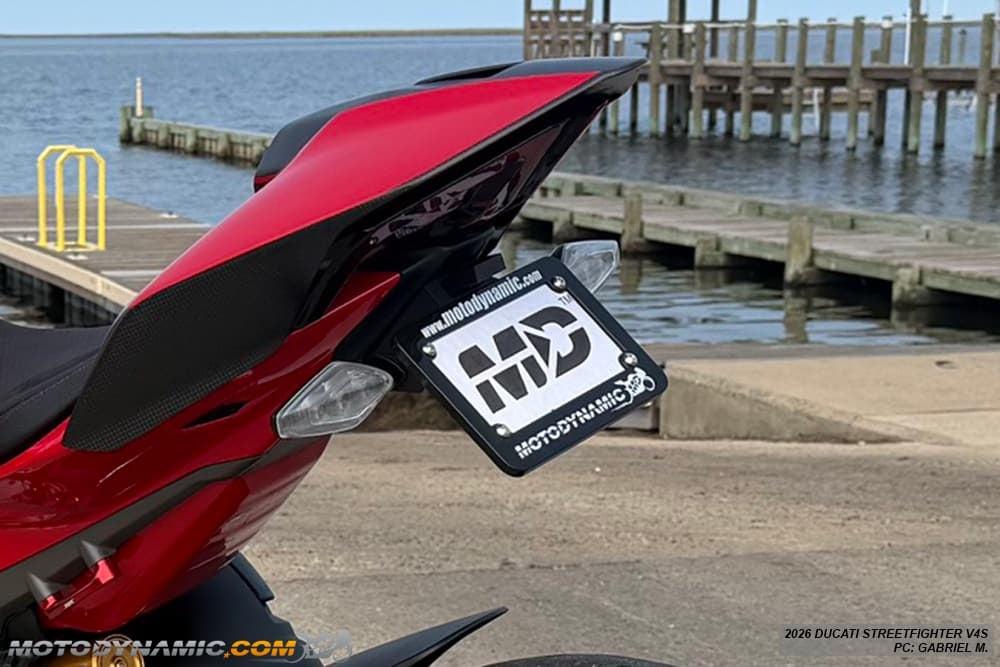 2025-2026 Panigale V4 Tail Tidy / Fender Eliminator kit