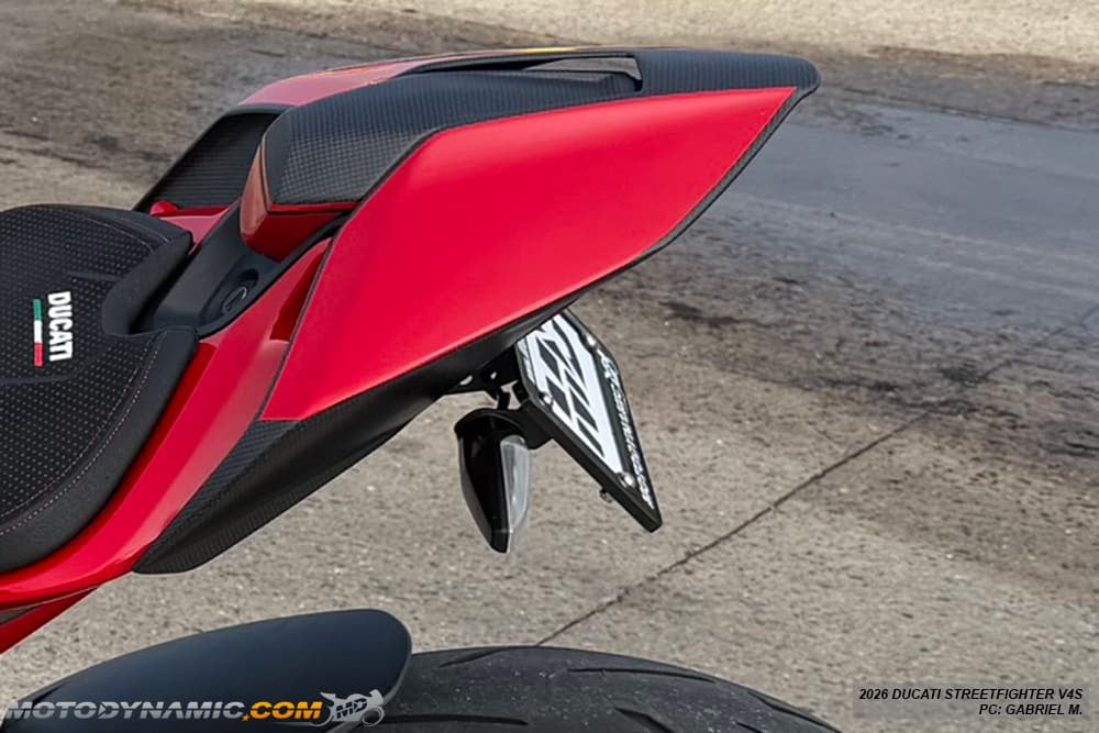 2025-2026 Panigale V4 Tail Tidy / Fender Eliminator kit