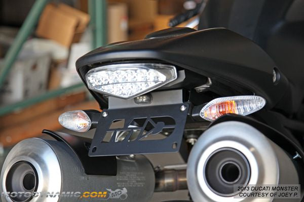 2009-2014 Ducati Monster 796 Fender Eliminator Kit / Tail Tidy