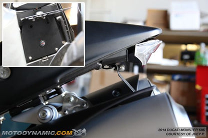 2009-2014 Ducati Monster 696 Fender Eliminator Kit / Tail Tidy