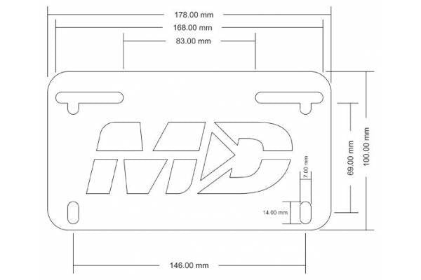 2009-2020 Aprilia RSV4 Fender Eliminator Kit / Tail tidy