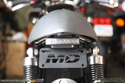2016-2018 Triumph R Thruxton Fender Eliminator Kit with LED Tail Light in Smoked Lens
