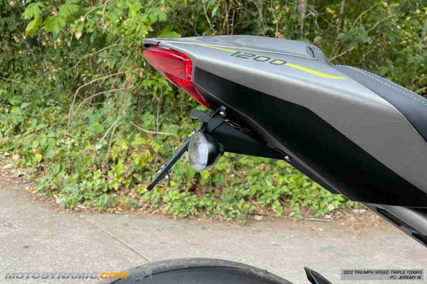 2022-2023 Triumph Speed Triple 1200RR Fender Eliminator Kit / Tail Tidy