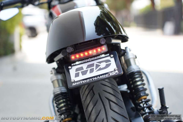 2001-2015 Triumph Thruxton Fender Eliminator / Tail Tidy with LED Tail Light