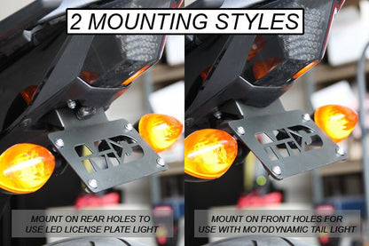 2009-2017 Yamaha FZ6R  Tail Tidy / Fender Eliminator with Plate Light