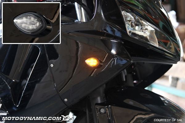 2003-2026 Honda CBR600RR Flush Mount LED Front Turn Signals