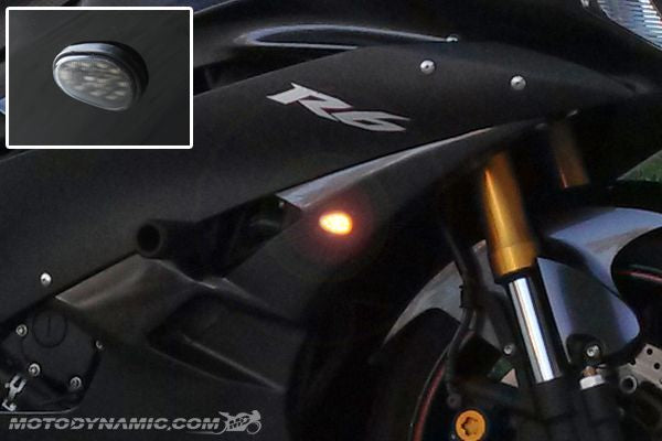 2003-2016 Yamaha R6 Flush Mount LED Front Turn Signals