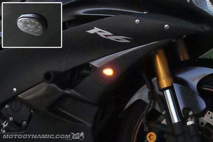2003-2016 Yamaha R6 Flush Mount LED Front Turn Signals
