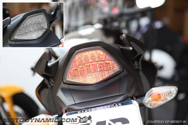 2011-2013 Honda CBR250R LED Integrated Sequential Tail Light