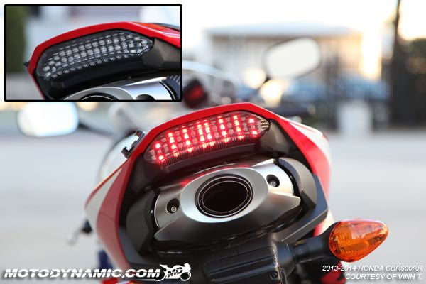 2013-2026 Honda CBR600RR Sequential Integrated LED Tail Light