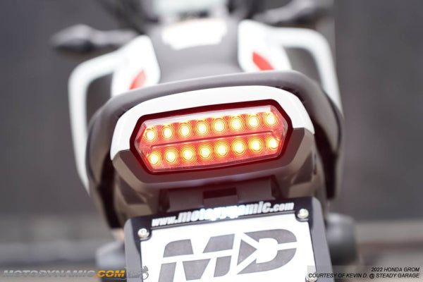 2021-2026 Honda Grom Integrated Sequential LED Tail Light