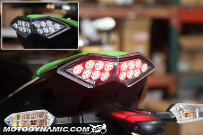 2010-2013 Kawasaki Z1000 Integrated Sequential LED Tail Light