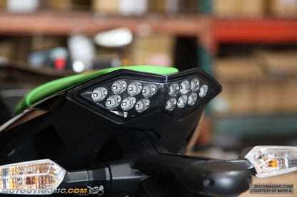 2010-2013 Kawasaki Z1000 Integrated Sequential LED Tail Light