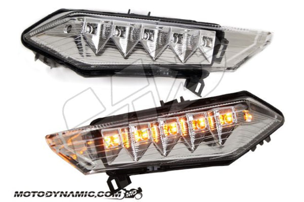 2011-2015 Ninja ZX10R Rear Panel Sequential LED Turn Signals