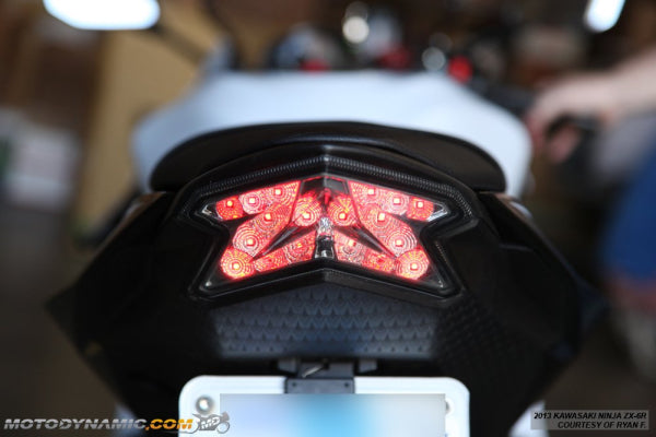 2016 Kawasaki Z800 Integrated Sequential LED Tail Light