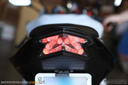 2016 Kawasaki Z800 Integrated Sequential LED Tail Light