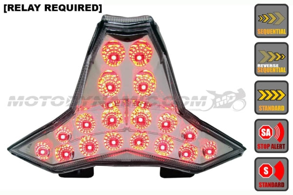 Kawasaki Ninja ZX-4R ZX-4RR Sequential LED Tail Light