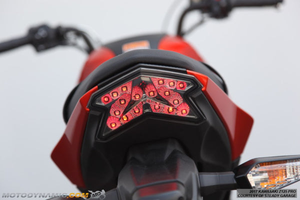 2017-2026 Kawasaki Z125 Pro Sequential LED intergrated Tail Light