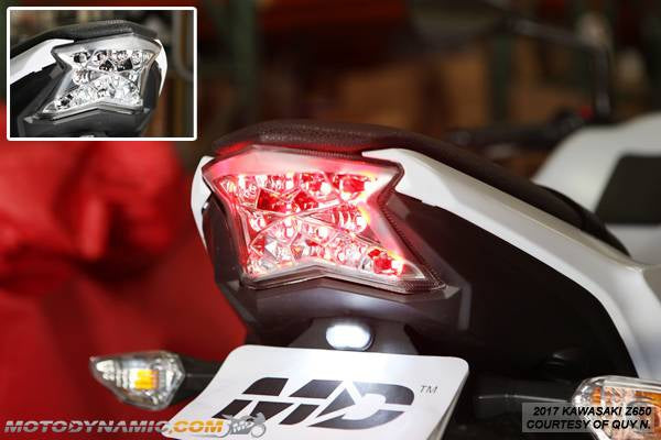 2017-2024 Kawasaki Z900 Integrated Sequential LED Tail Light