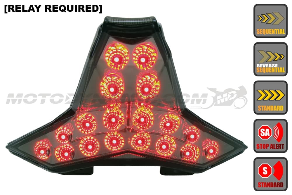 Kawasaki Ninja ZX-4R ZX-4RR Sequential LED Tail Light