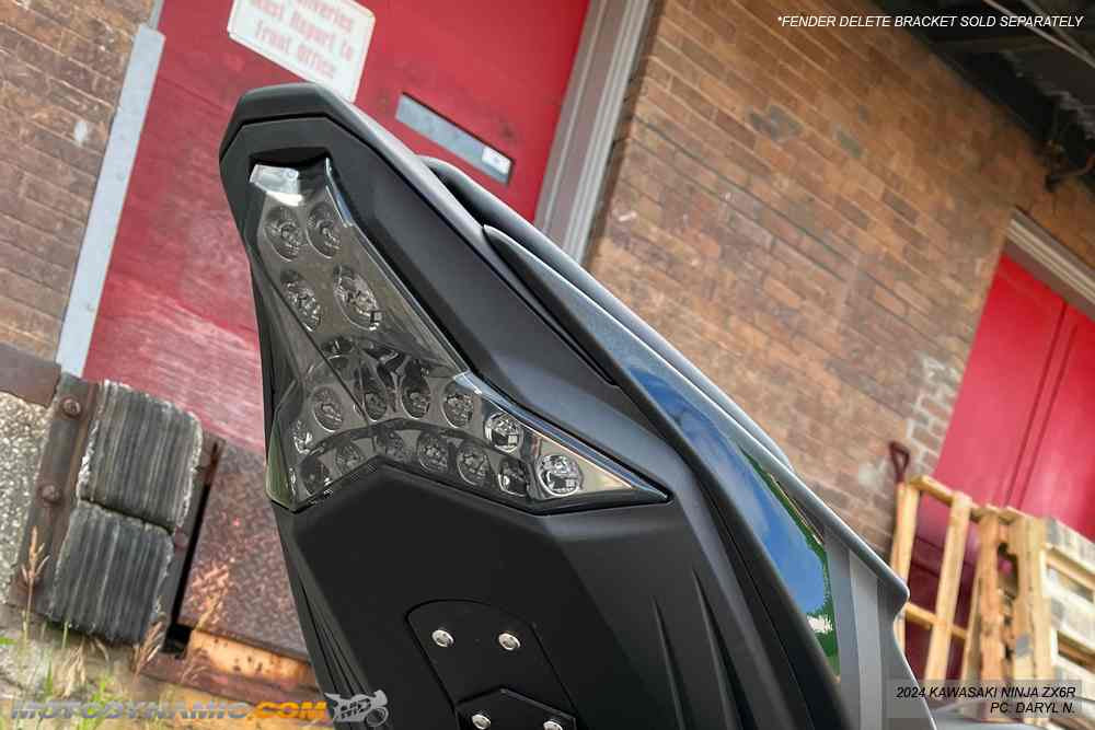 2019-2026 Kawasaki ZX6R Integrated Sequential LED Tail Light