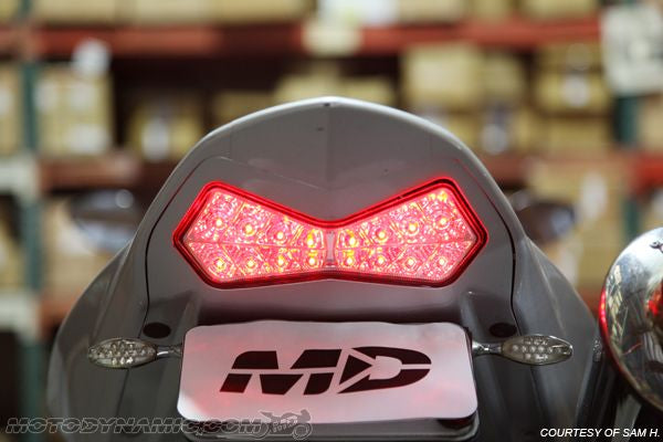 2003-2004 Kawasaki ZX6R Integrated Sequential LED Tail Light