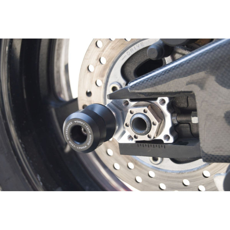 2007-2026 Yamaha R1 Axle Block Crash Protectors by Womet-Tech