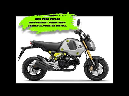 2021-2024 Honda Grom Tail Tidy with LED Tail Light and Turn Signals