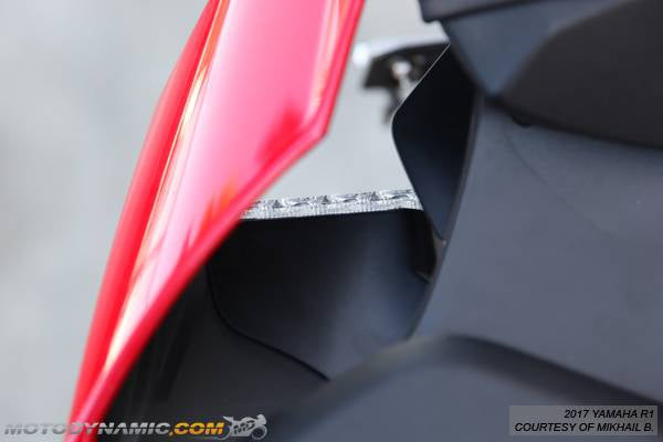 2015-2026 Yamaha R1 In Vent LED Rear Turn Signals