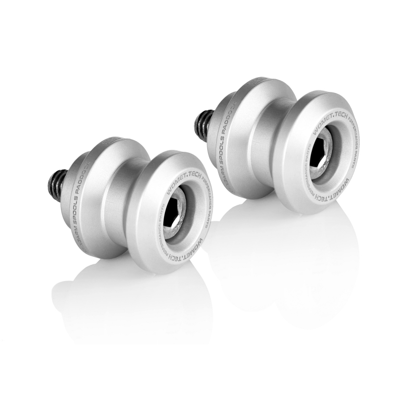 Womet-Tech Aluminium Swingarm Spools M8