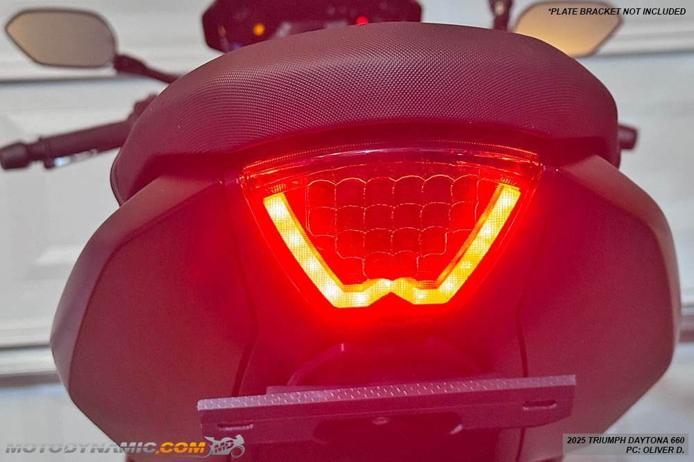 2025-2026 Triumph Daytona 660 Sequential LED Tail Light