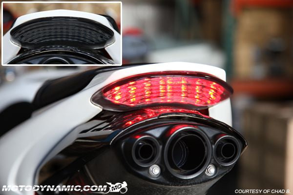 2008-2012 Triumph Street Triple Integrated Sequential LED Tail Light