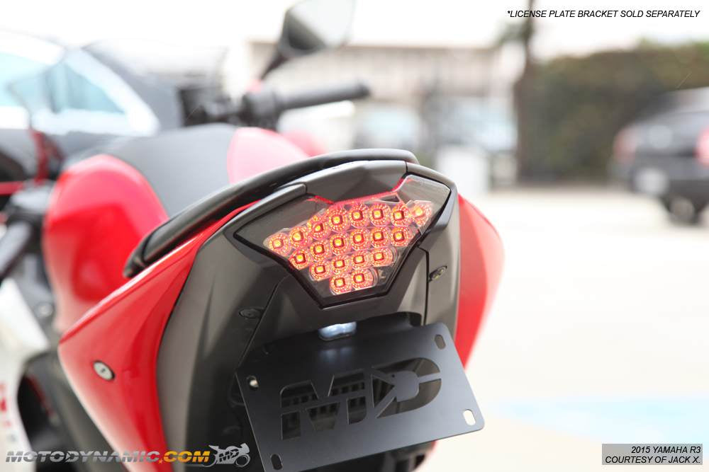 2015-2024 Yamaha R3 Sequential Integrated LED Tail Light