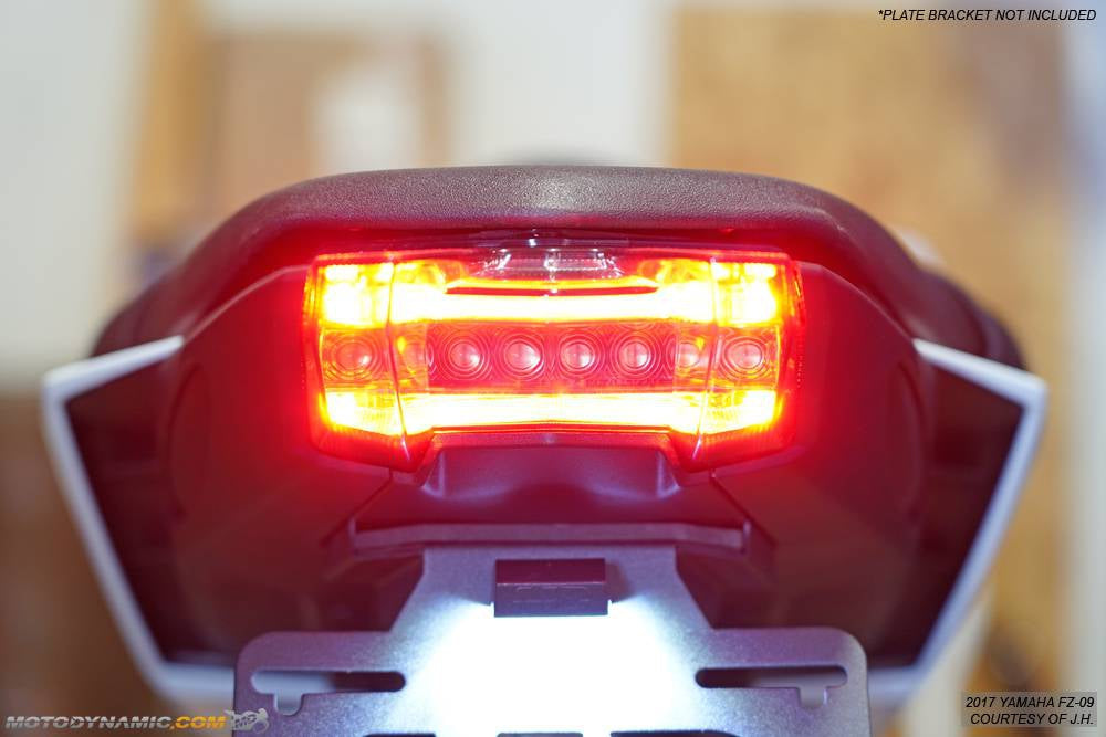 2017-2020 Yamaha FZ09 Sequential Integrated LED Tail Light