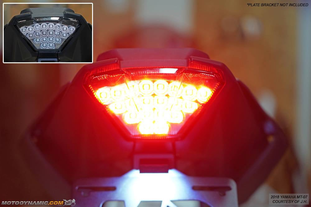 2018-2024 Yamaha MT07 Integrated Sequential LED Tail Light
