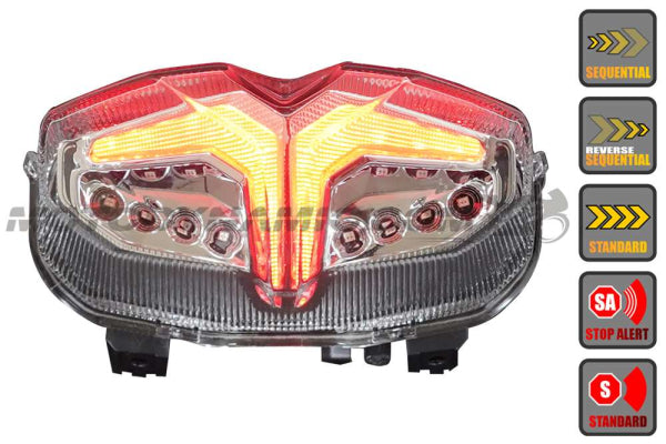 2021-2023 Yamaha MT09 Integrated Sequential LED Tail Light