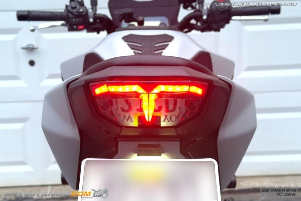 2024-2026 Yamaha MT09 Integrated Sequential LED Tail Light