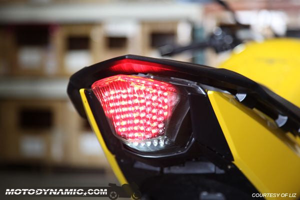 2009-2017 Yamaha FZ6R Integrated Sequential LED Tail Light