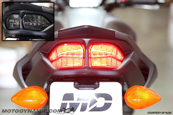 2011-2013 Yamaha FZ8 Integrated Sequential LED Tail Light