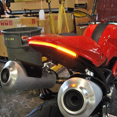 2009-2014 Ducati Monster 796 Fender Eliminator / Tail Tidy with LED Turn Signals