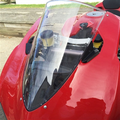 Ducati 899 1199 Panigale Mirror Block Off LED Front Turn Signals by New Rage Cycles