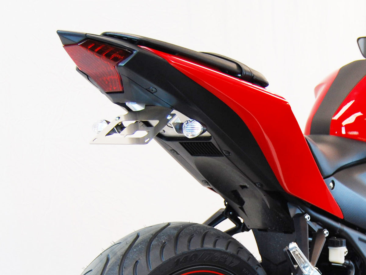 2016 Yamaha R3 Rear Fender 2015-2023 Yamaha R3 Fender Eliminator Kit / Tail Tidy with Turn Signals ...