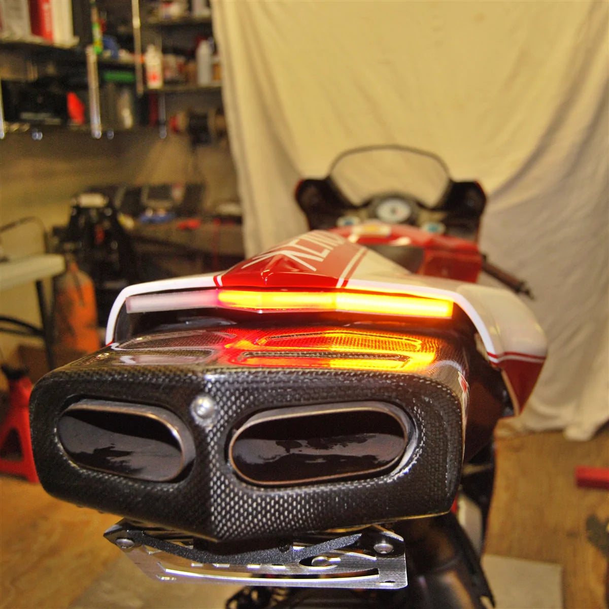 Ducati 749 Fender Eliminator Kit / Tail Tidy by New Rage Cycles